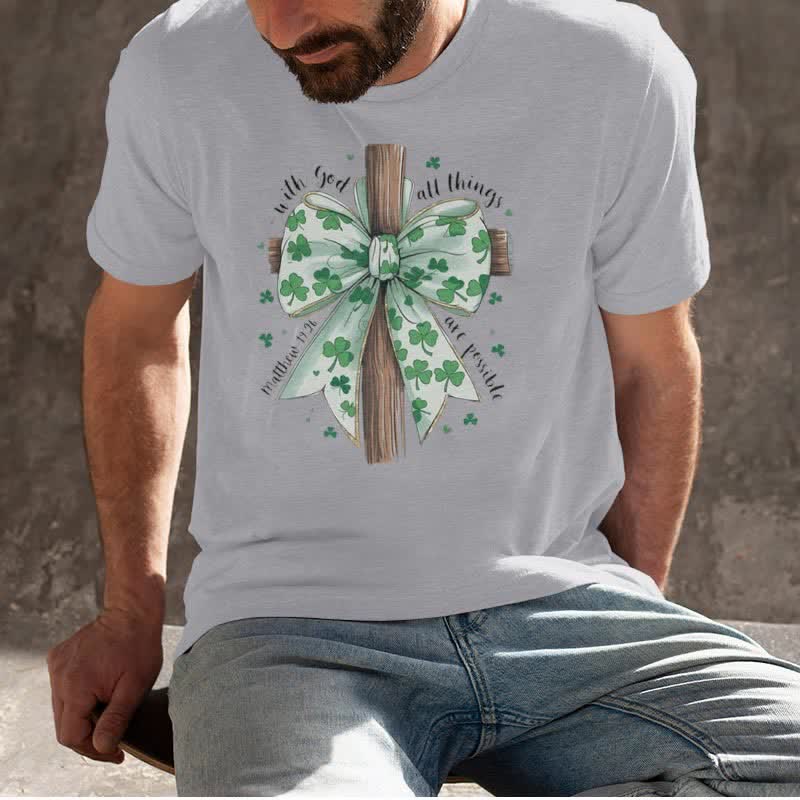 Christianartworkshop Glaube und Glück in Harmonie Glaube-inspiriertes T-Shirt