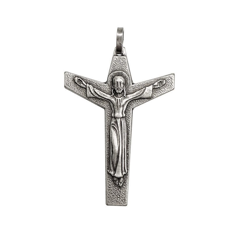 Christianartworkshop Glaube und Mut Kreuz Kruzifix Halskette: Ein Symbol der Widerstandsfähigkeit