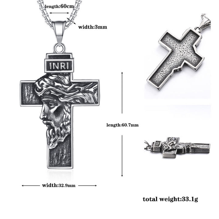 Christianartworkshop Halskette mit Schutzsymbol „Jesus-Dornenkrone“ – verkörpert das Opfer Christi