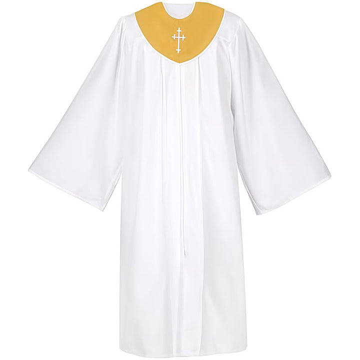 Christianartworkshop Geistliche Robe für religiöse Dienste – Kreuzakzent-Joch - image 8