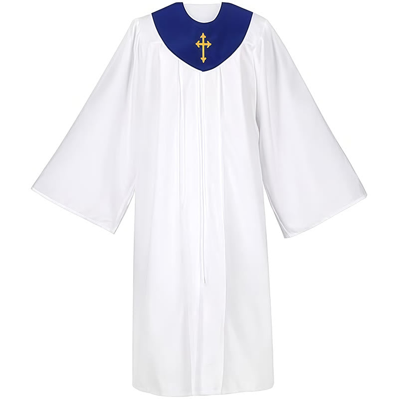 Christianartworkshop Geistliche Robe für religiöse Dienste – Kreuzakzent-Joch - image 10