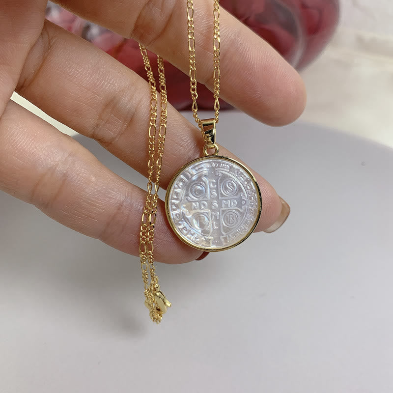 Christianartworkshop Anhänger Benediktiner-Medaille des Schutzes - image 3