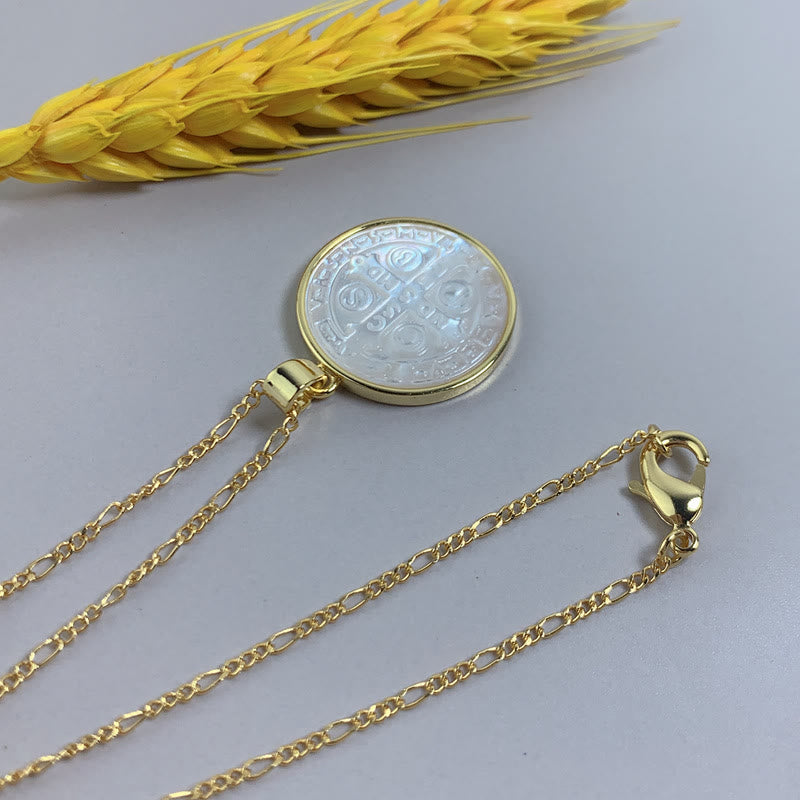 Christianartworkshop Anhänger Benediktiner-Medaille des Schutzes - image 2