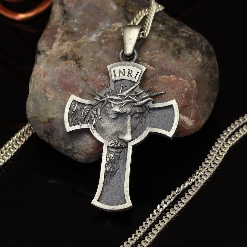 Christianartworkshop Jesus Kreuz Schmuck Halskette - image 2