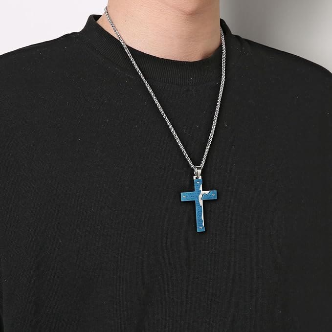 Christianartworkshop Halskette mit Anhänger Jesus Christianartworkshop Kruzifix Religion Kreuz - image 8