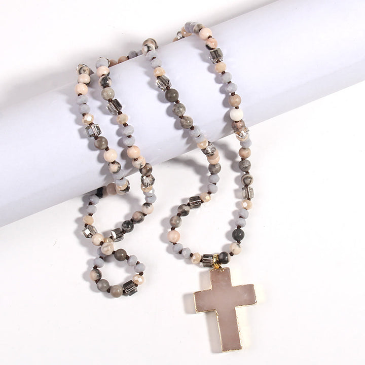Christianartworkshop Katholischer Kreuzanhänger, christliche Halskette, religiöser Schmuck - image 6