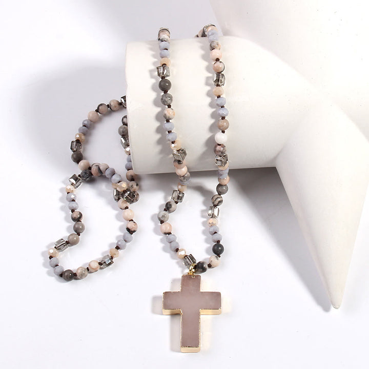 Christianartworkshop Katholischer Kreuzanhänger, christliche Halskette, religiöser Schmuck - image 7