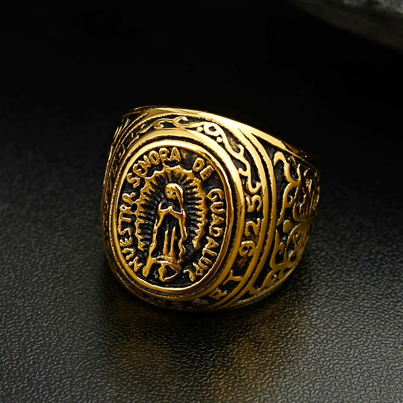 Christianartworkshop – Ring „Unsere Liebe Frau von Guadalupe – Glaube im Herzen“ - image 5
