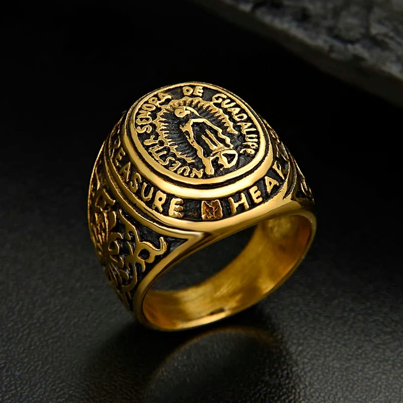 Christianartworkshop – Ring „Unsere Liebe Frau von Guadalupe – Glaube im Herzen“ - image 4