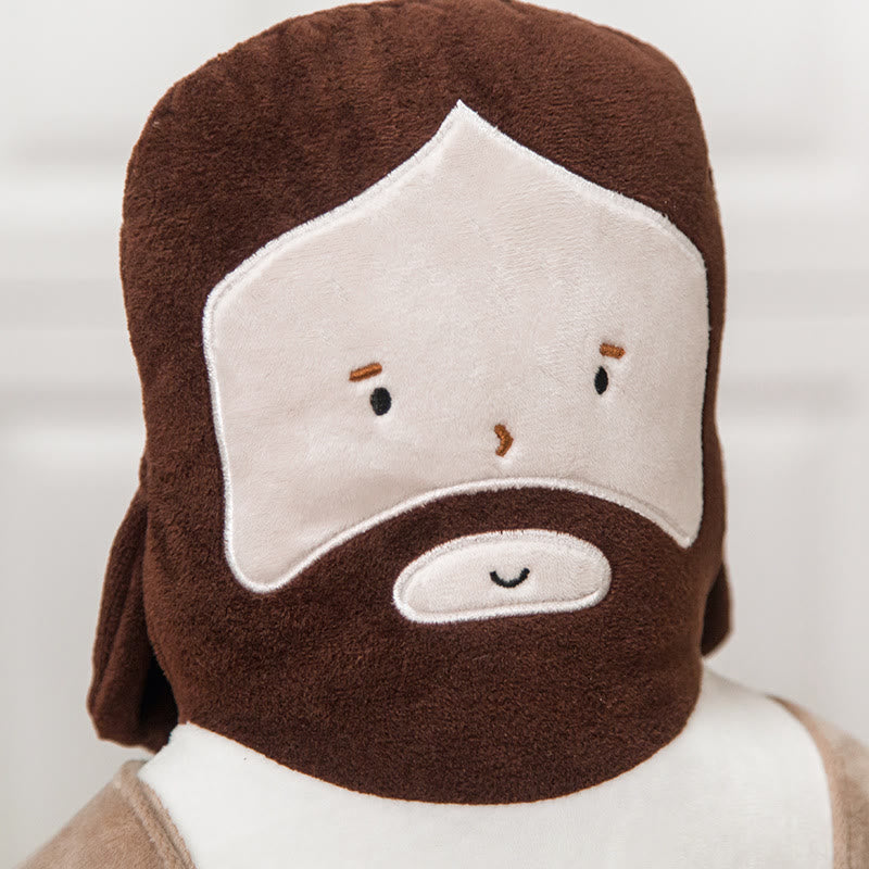 Cartoon Jesus Puppe Plüsch Jesus Kopfstütze Kissen - image 3