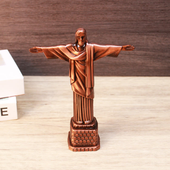 Metallhandwerk Jesus Modell Ornament - Rotes Kupfer - image 3