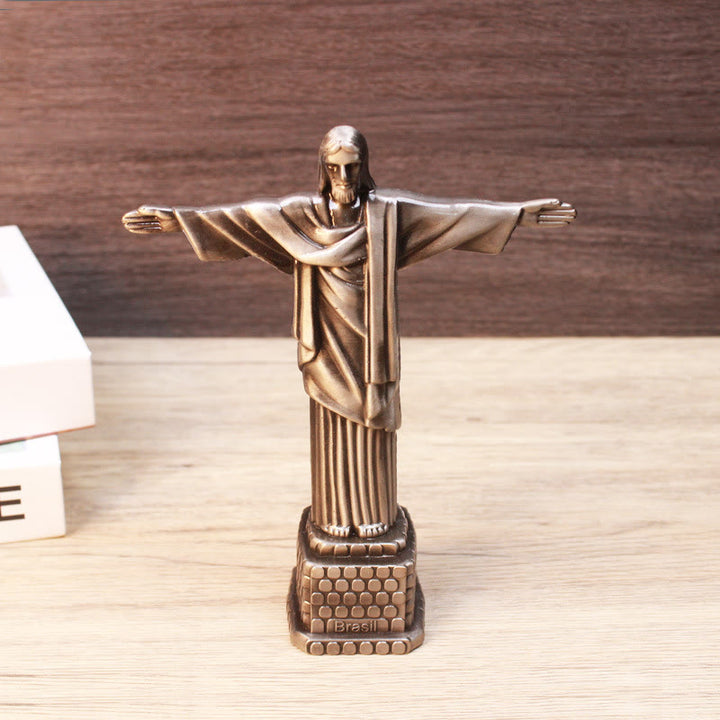 Metallhandwerk Jesus Modell Ornament - Grau - image 5
