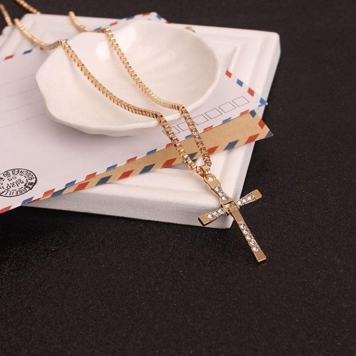 Christianartworkshop Jewelry Halskette mit Kreuz-Kristall-Anhänger - image 8