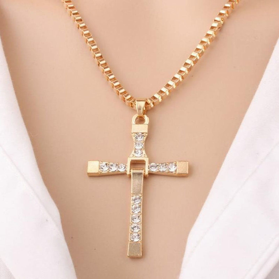 Christianartworkshop Jewelry Halskette mit Kreuz-Kristall-Anhänger - image 9