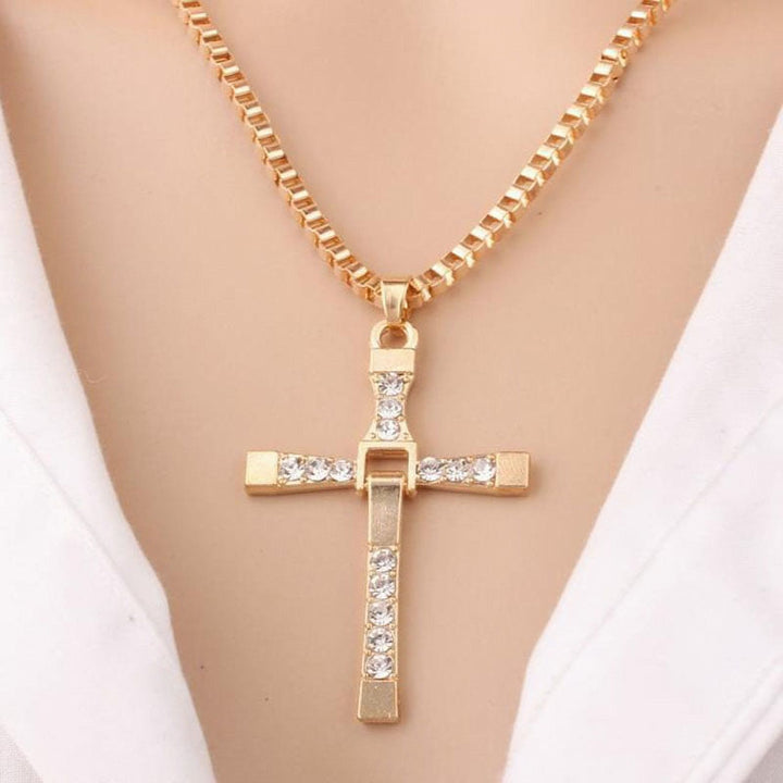 Christianartworkshop Jewelry Halskette mit Kreuz-Kristall-Anhänger - image 9
