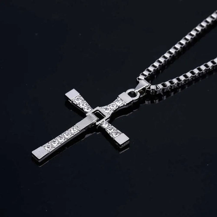 Christianartworkshop Jewelry Halskette mit Kreuz-Kristall-Anhänger - image 6