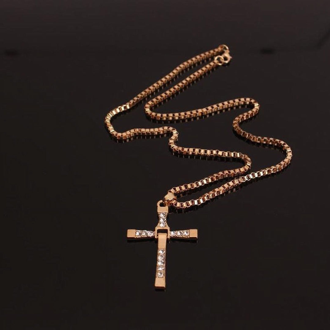 Christianartworkshop Jewelry Halskette mit Kreuz-Kristall-Anhänger - image 10