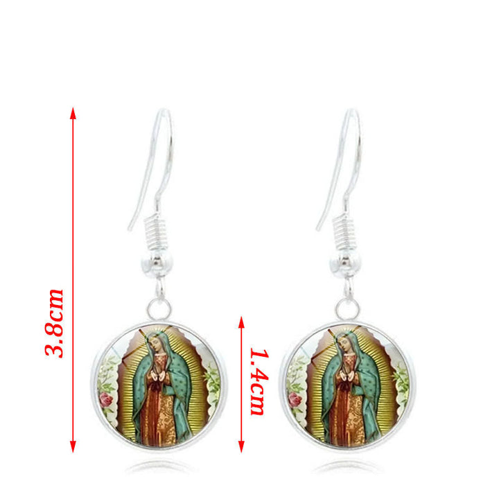 Christianartworkshop Glasschmuckset „Gott segne die Rose der Jungfrau Maria“ - image 9