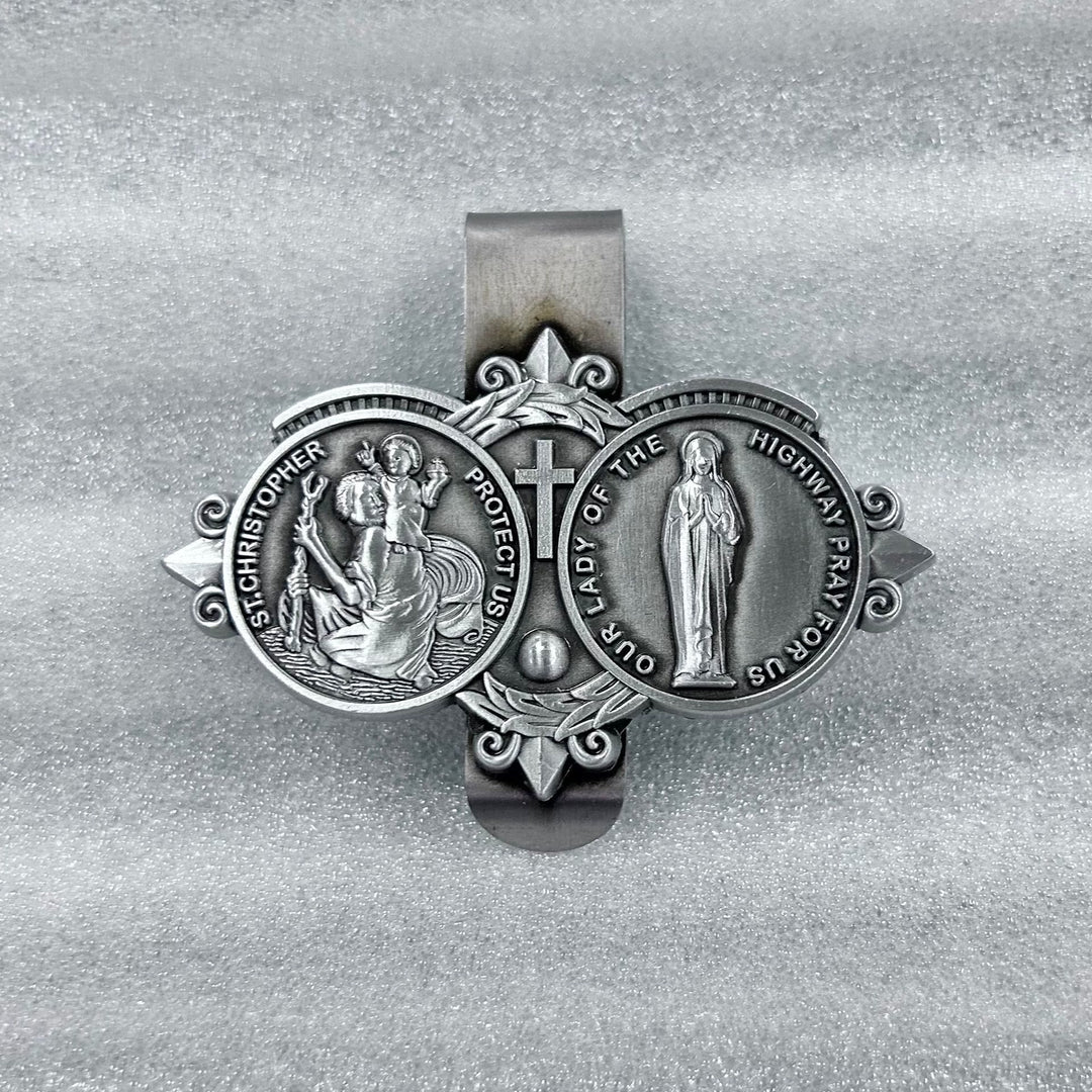 Christianartworkshop Saint Christopher Visierclip Autozubehör - image 9