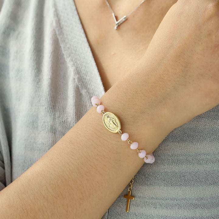 Christianartworkshop Handgefertigtes Armband mit wundertätiger Jungfrau Maria - image 6