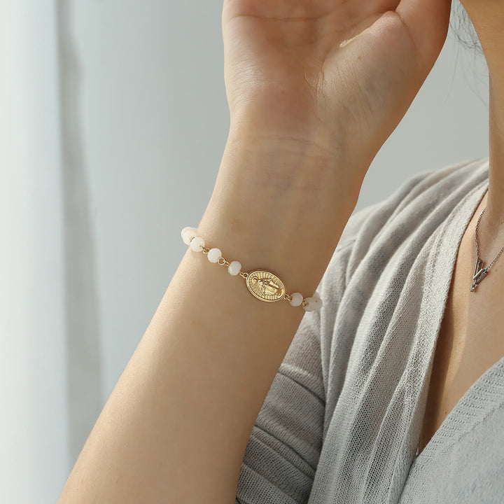 Christianartworkshop Handgefertigtes Armband mit wundertätiger Jungfrau Maria - image 14