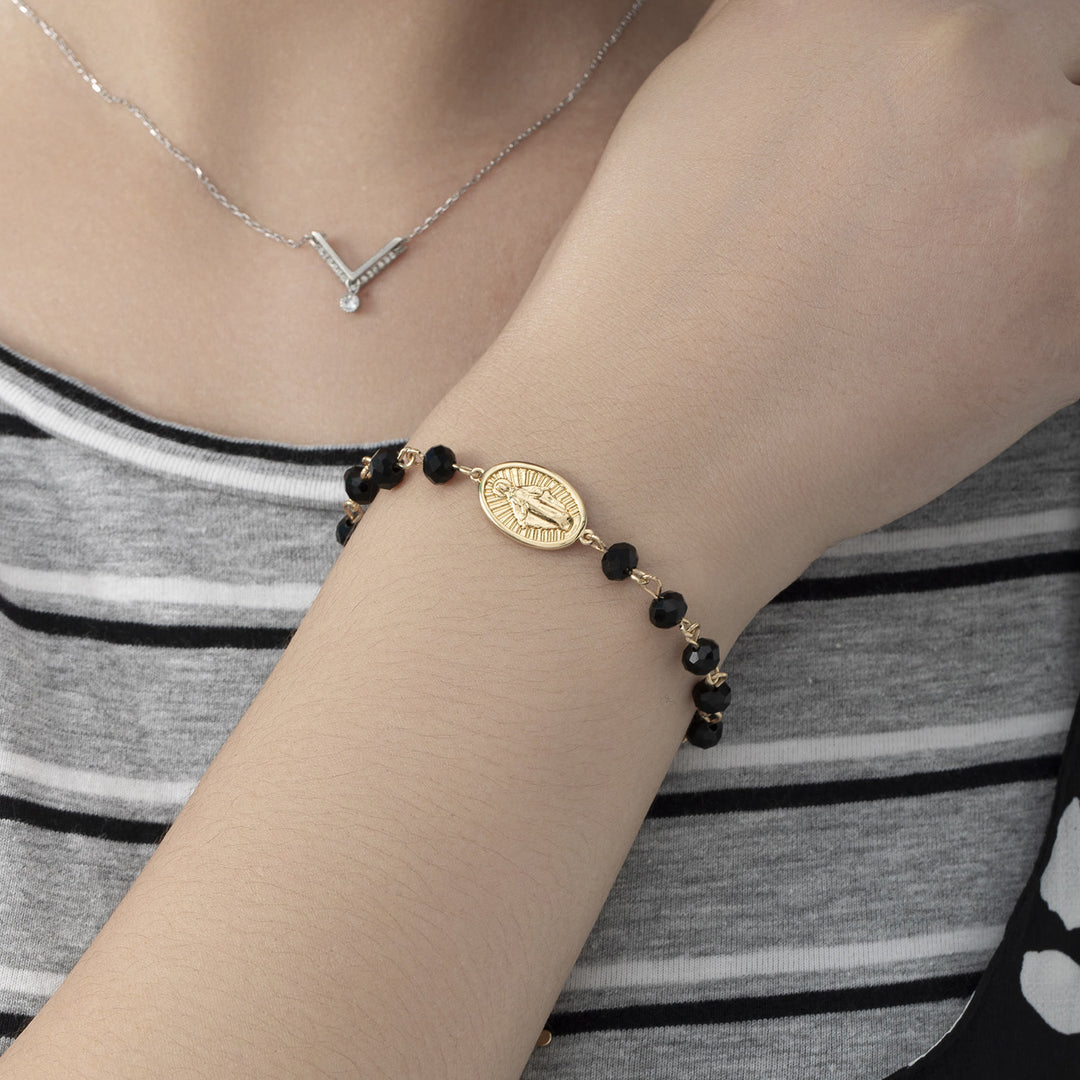 Christianartworkshop Handgefertigtes Armband mit wundertätiger Jungfrau Maria - image 17