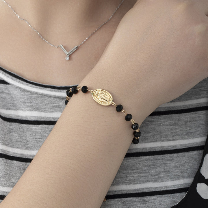 Christianartworkshop Handgefertigtes Armband mit wundertätiger Jungfrau Maria - image 17