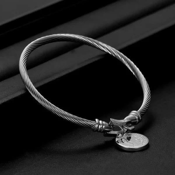 Christianartworkshop St. Benedict Armband mit gedrehtem Kabel - image 5