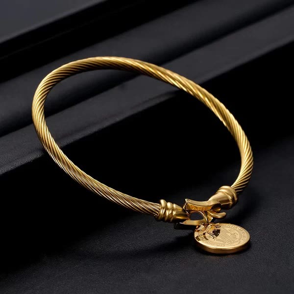 Christianartworkshop St. Benedict Armband mit gedrehtem Kabel - image 2