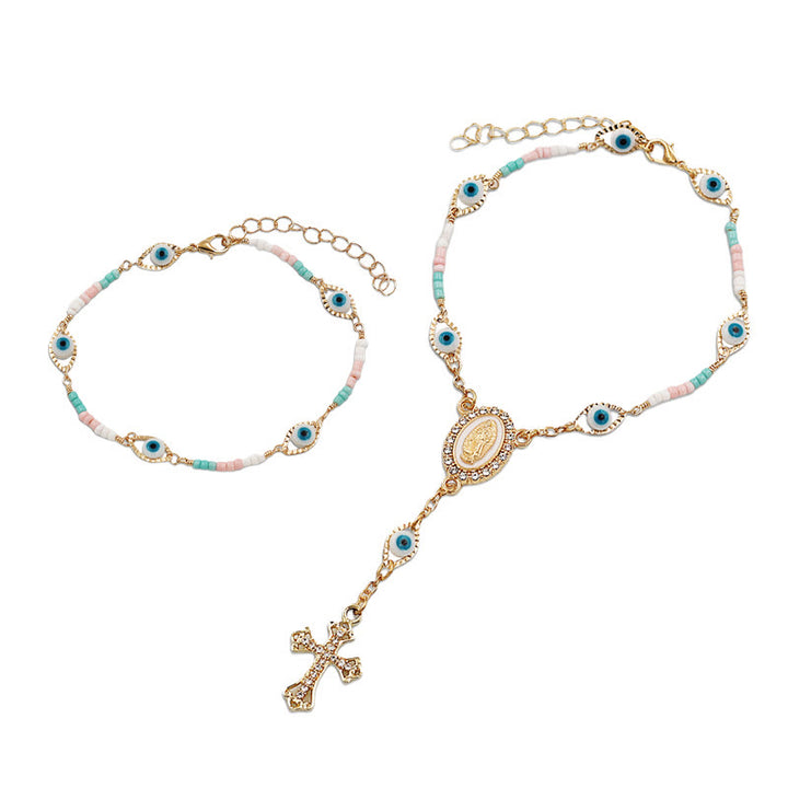 Unserer Lieben Frau vom Kreuz Armband/Auto Rosenkranz für Rückspiegel - 1 Satz - image 6