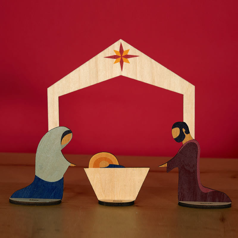 Christianartworkshop Weihnachtskrippen-Set, Heimdekoration - image 2