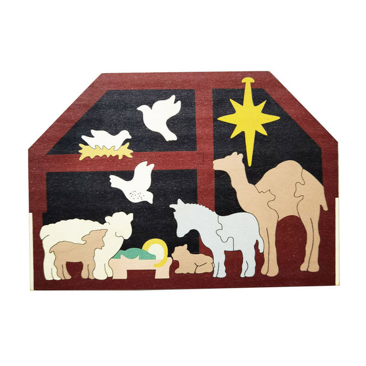 Krippen-Krippen-Holzpuzzle - image 4