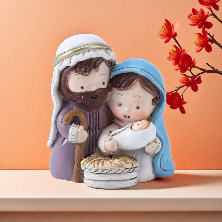 Christianartworkshop Weihnachtskrippe Heilige Familie Ornamente A - Heilige Familie - image 1