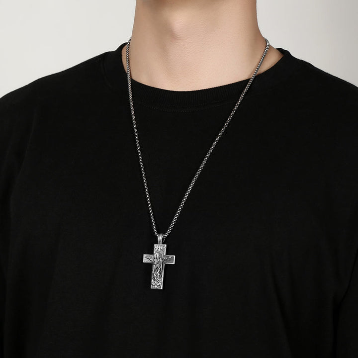 Christianartworkshopthe Halskette mit Kreuz zur Himmelfahrt Jesu - image 3