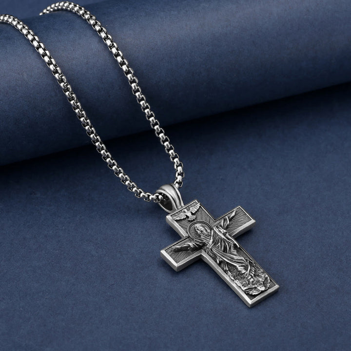 Christianartworkshopthe Halskette mit Kreuz zur Himmelfahrt Jesu - image 2