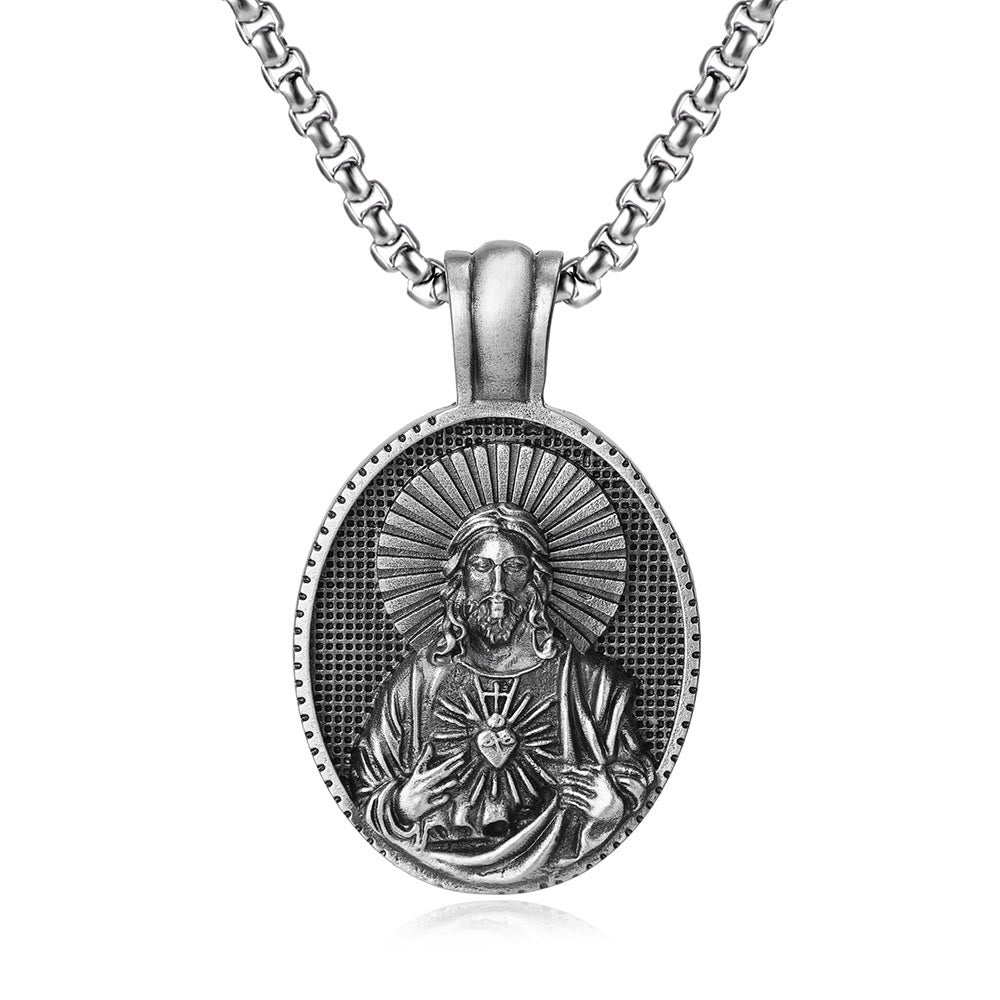Christianartworkshopthe Jesus Herz-Jesu-Halskette - image 5