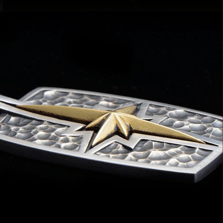 Christianartworkshop Halskette mit Anhänger im Retro-Stil, Stern von Bethlehem, 925er Sterlingsilber - image 2