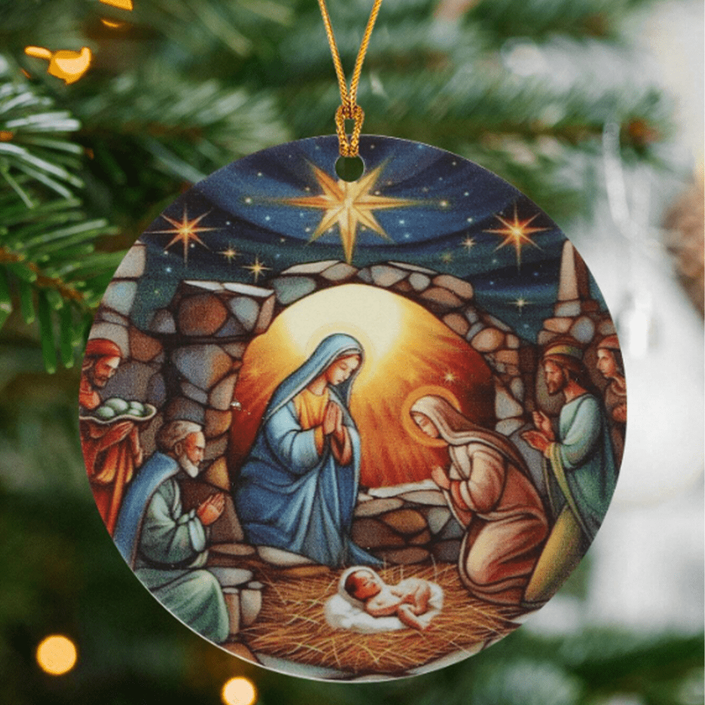 Christianartworkshop Weihnachtskrippe Christ Decor Ornamente C - Keramik - image 0