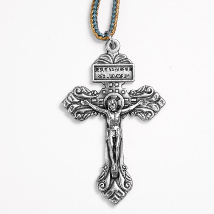 Christianartworkshop Olivenholz-Medaille des Heiligen Benedikt, Dekaden-Rosenkranz - image 10