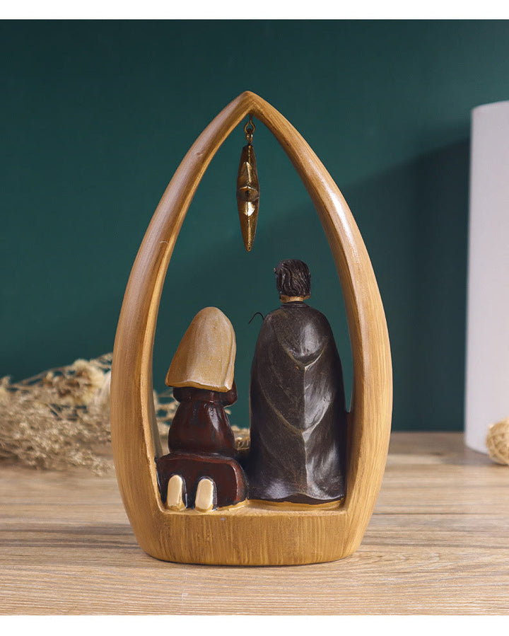 Christianartworkshop Weihnachtskrippe aus Kunstharz im raffinierten Stil, Desktop-Dekoration - image 3
