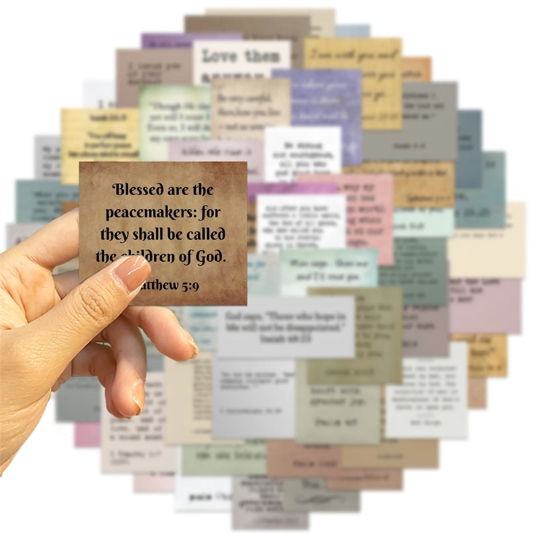 Christianartworkshop Klassische religiöse Bibel inspirierende Zitate gesegnet Glauben Aufkleber - image 2