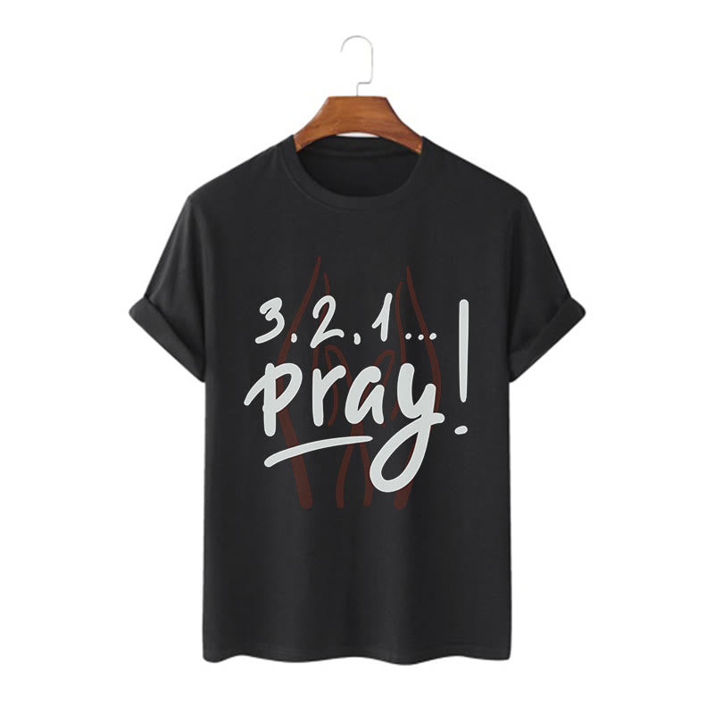 Christianartworkshop T-Shirt mit Zitat-Stil, inspirierendes Gebet, kurzärmelig, gewaschen