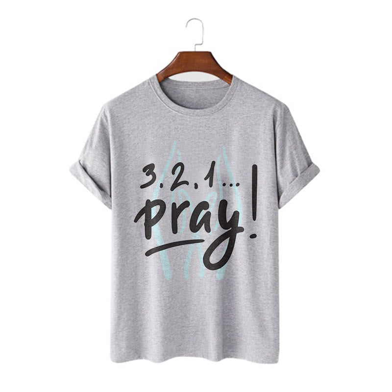 Christianartworkshop T-Shirt mit Zitat-Stil, inspirierendes Gebet, kurzärmelig, gewaschen
