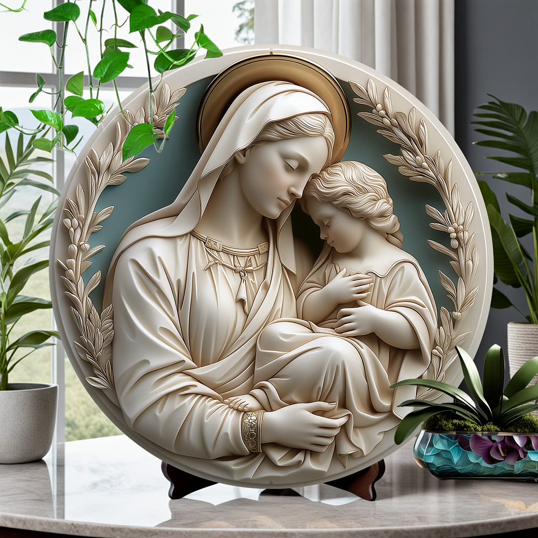 Christianartworkshop Realistischer Stil, Stereo, komplizierte Weihnachtskrippe, hängende Ornamente - Weihnachtskrippe - image 0