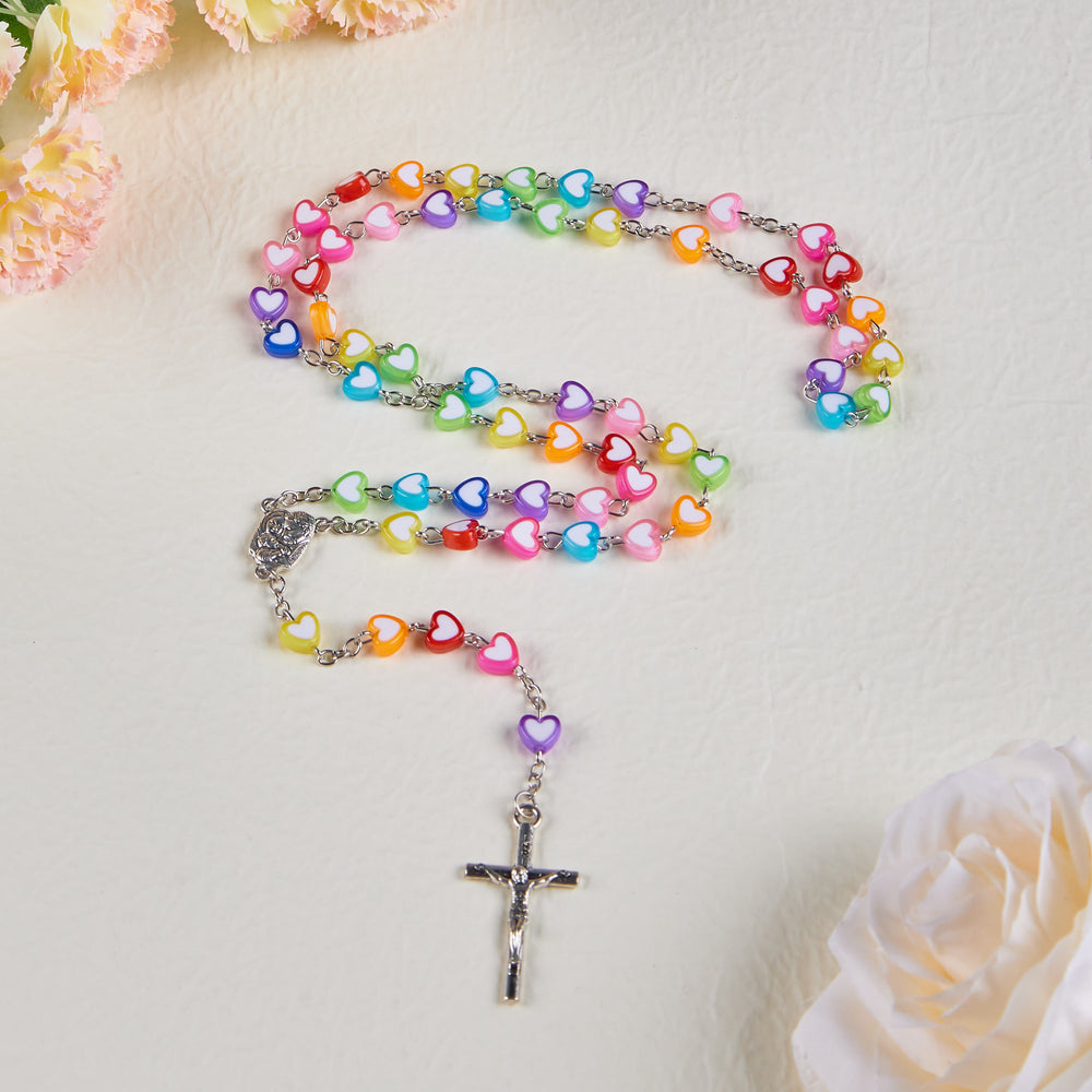 Regenbogenherz Bunter Rosenkranz - image 2