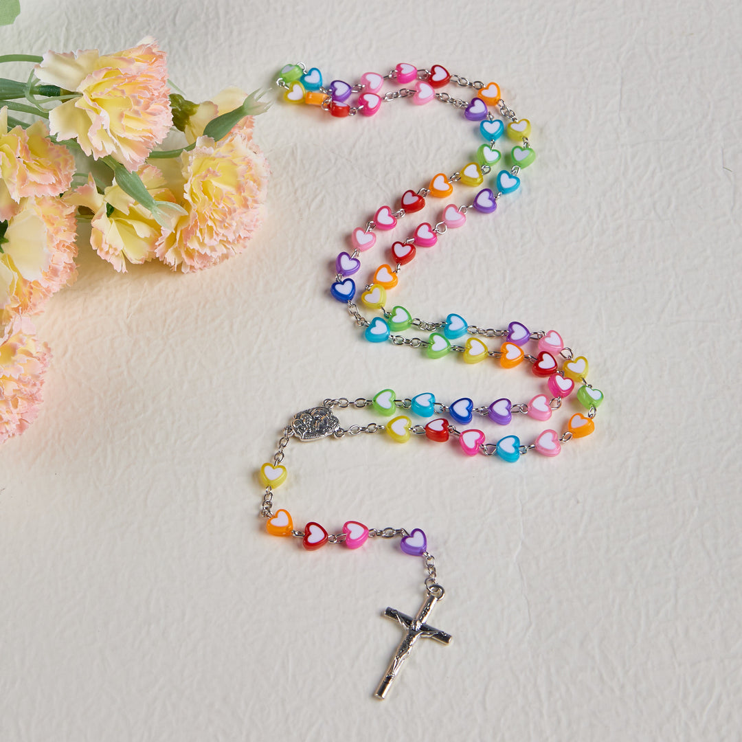 Regenbogenherz Bunter Rosenkranz - image 4
