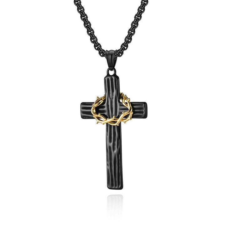 Christianartworkshop GLAUBE ALS IHRE RÜSTUNG: Jesus-Dornenkrone, Kreuz, Heilige Halskette - image 7
