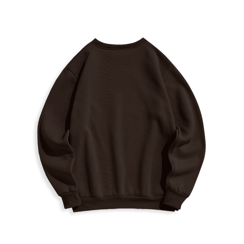 Christianartworkshop Sweatshirt im klassischen Stil mit Fleecefutter für die Heilige Dreifaltigkeit und Einheit aus Polyester