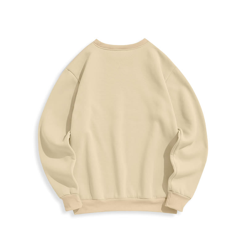 Christianartworkshop Klassisches farbiges Sweatshirt mit St. Benedikt-Motiv, gefüttert mit Polyester, Fleece-Futter - image 11