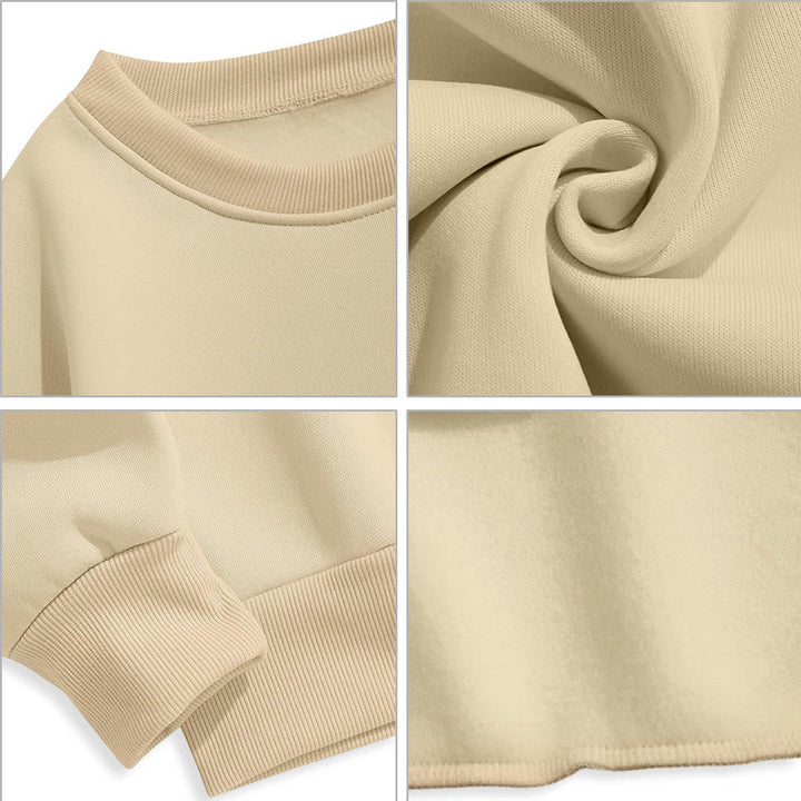 Christianartworkshop Klassisches, farbiges Sweatshirt im St. Benedikt-Medaillenemblem mit Fleecefutter aus Polyester